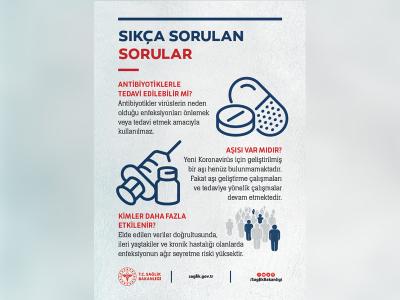 Bakanlıktan corona virüs hakkında detaylı bilgilendirme