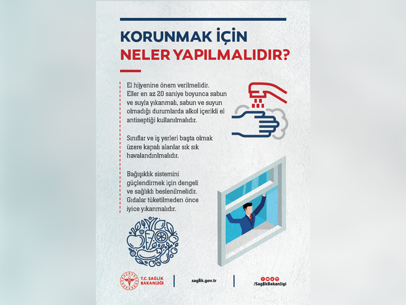 Bakanlıktan corona virüs hakkında detaylı bilgilendirme