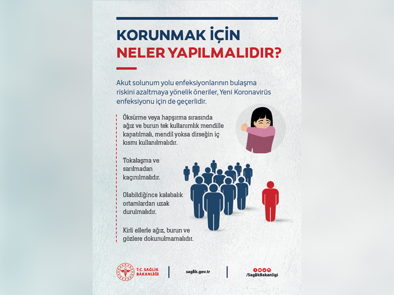 Bakanlıktan corona virüs hakkında detaylı bilgilendirme
