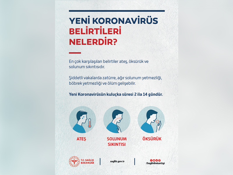 Bakanlıktan corona virüs hakkında detaylı bilgilendirme