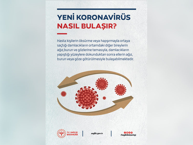Bakanlıktan corona virüs hakkında detaylı bilgilendirme