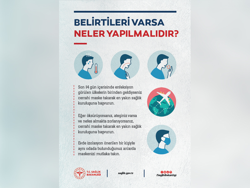 Bakanlıktan corona virüs hakkında detaylı bilgilendirme
