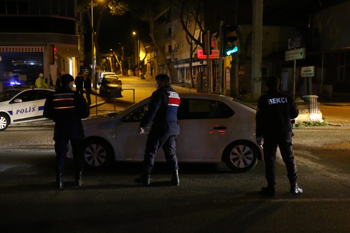 İzmir-Manisa sınırında denetimler sürüyor