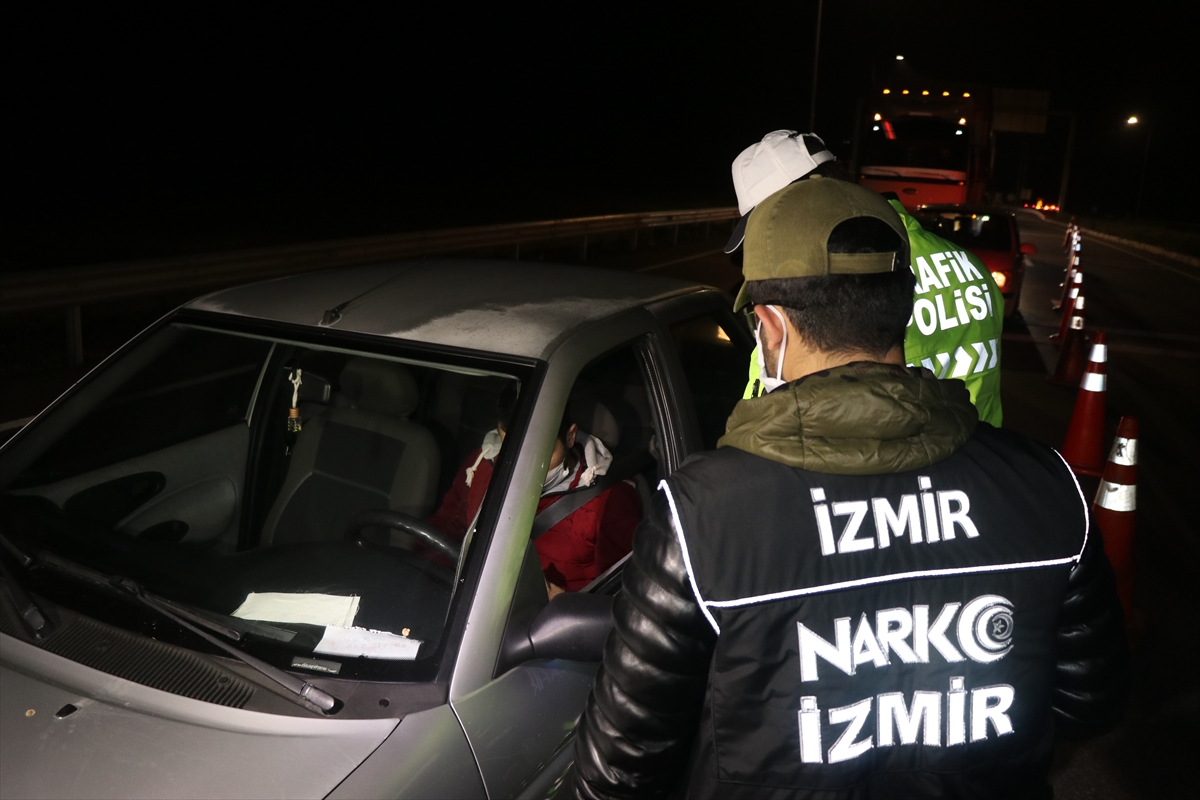 İzmir-Manisa sınırında denetimler sürüyor