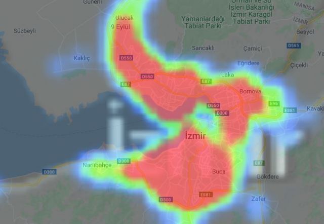 İzmir'in koronavirüs haritası güncellendi!