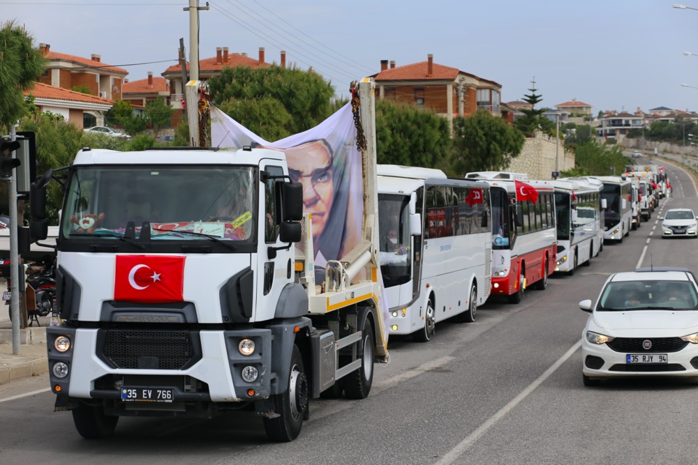Çeşme tek yürek oldu!
