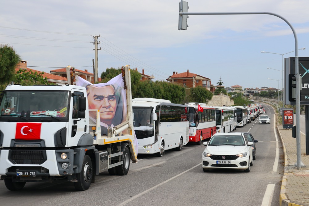 Çeşme tek yürek oldu!