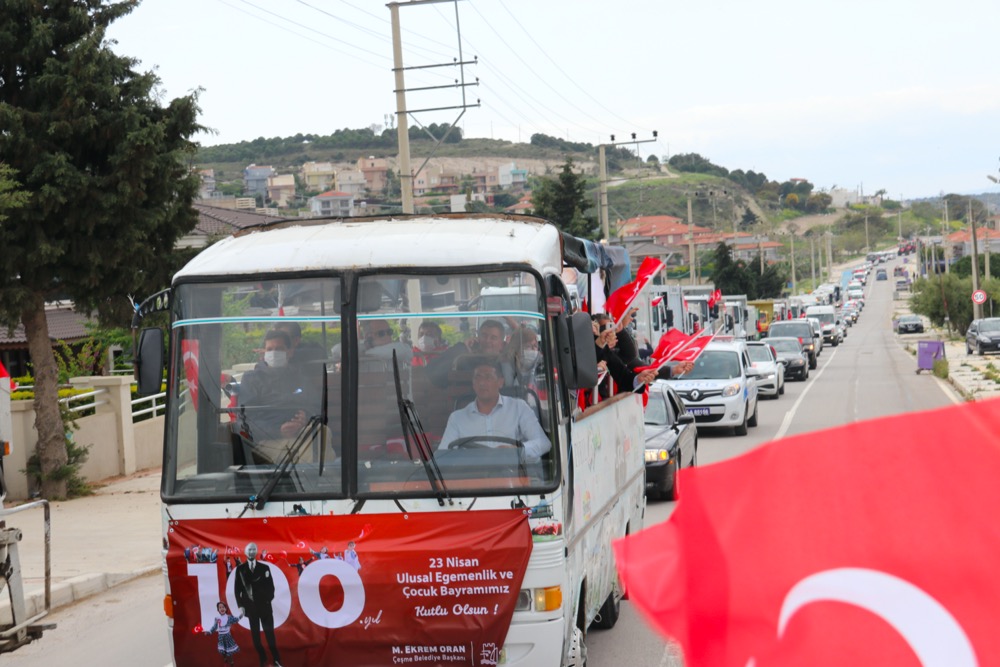 Çeşme tek yürek oldu!