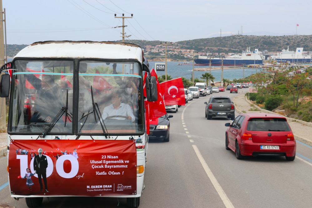 Çeşme tek yürek oldu!