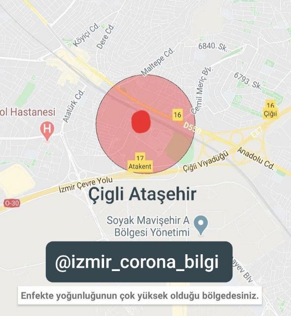 İzmir'in mahalle mahalle korona raporu!