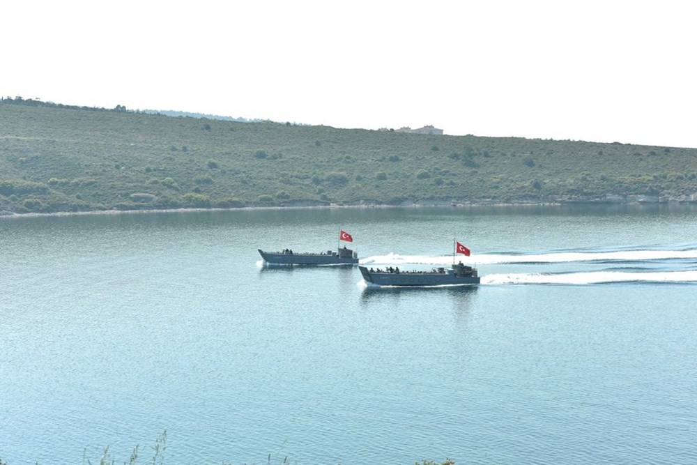 Ege'de harekata hazırlık eğitimi!