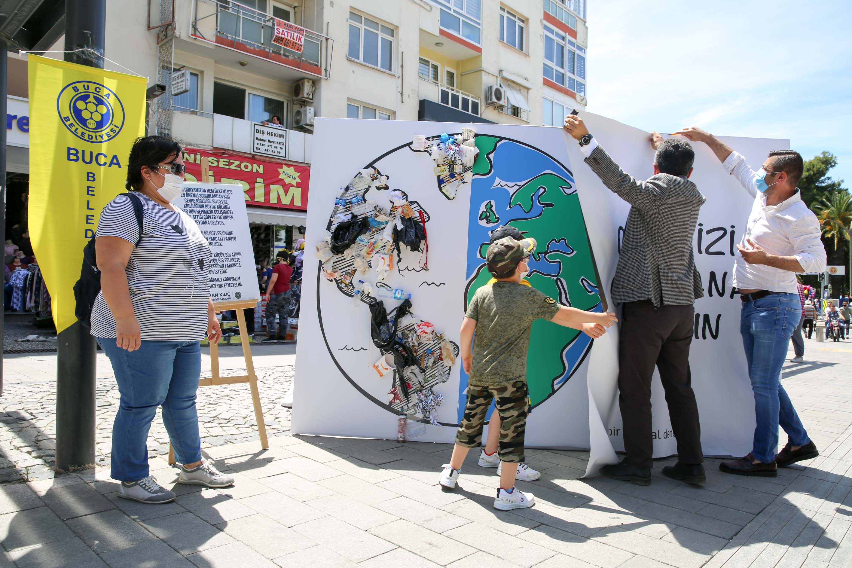 Buca’da örnek farkındalık!