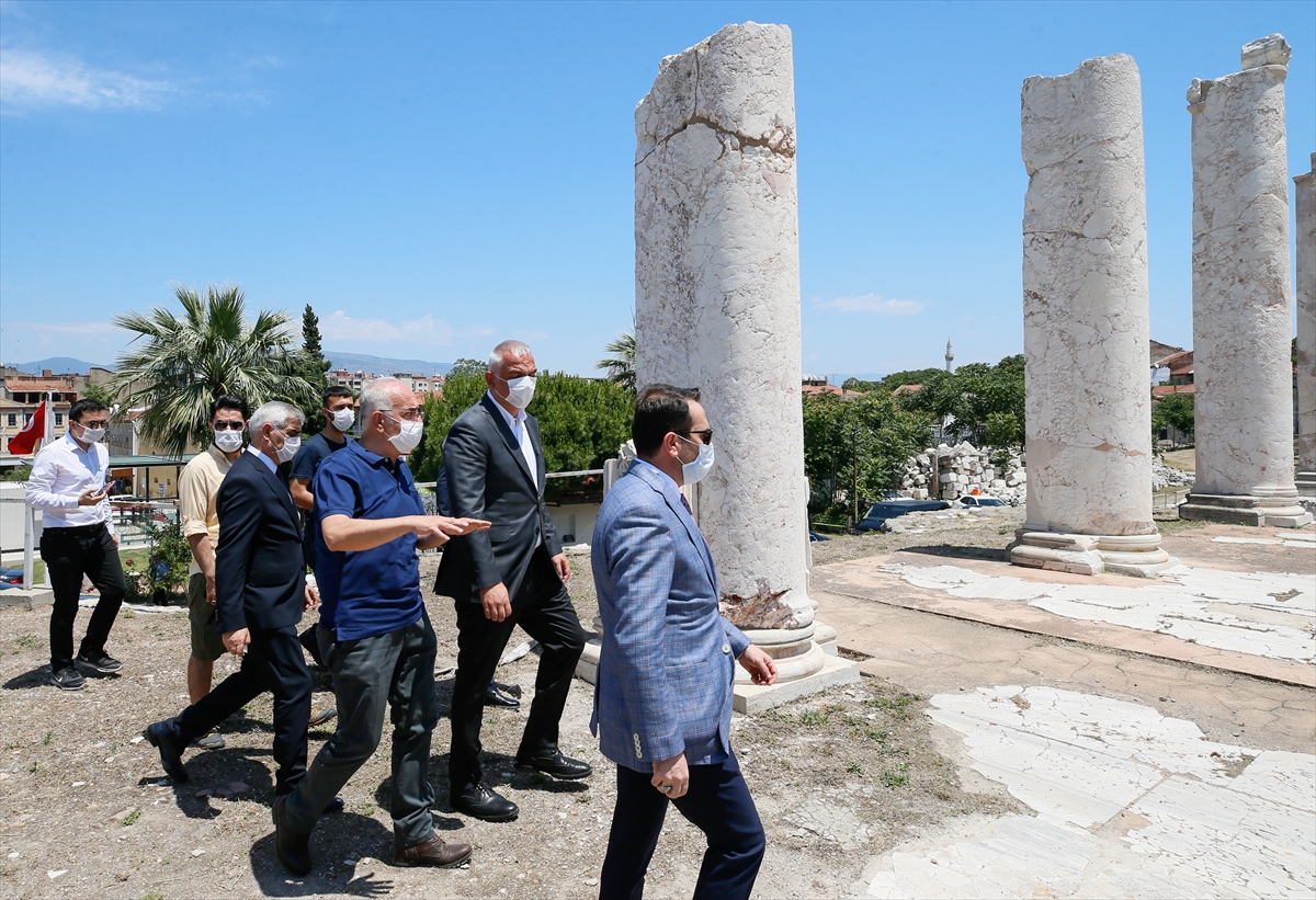 Başkan Ersoy'dan Kemeraltı turu