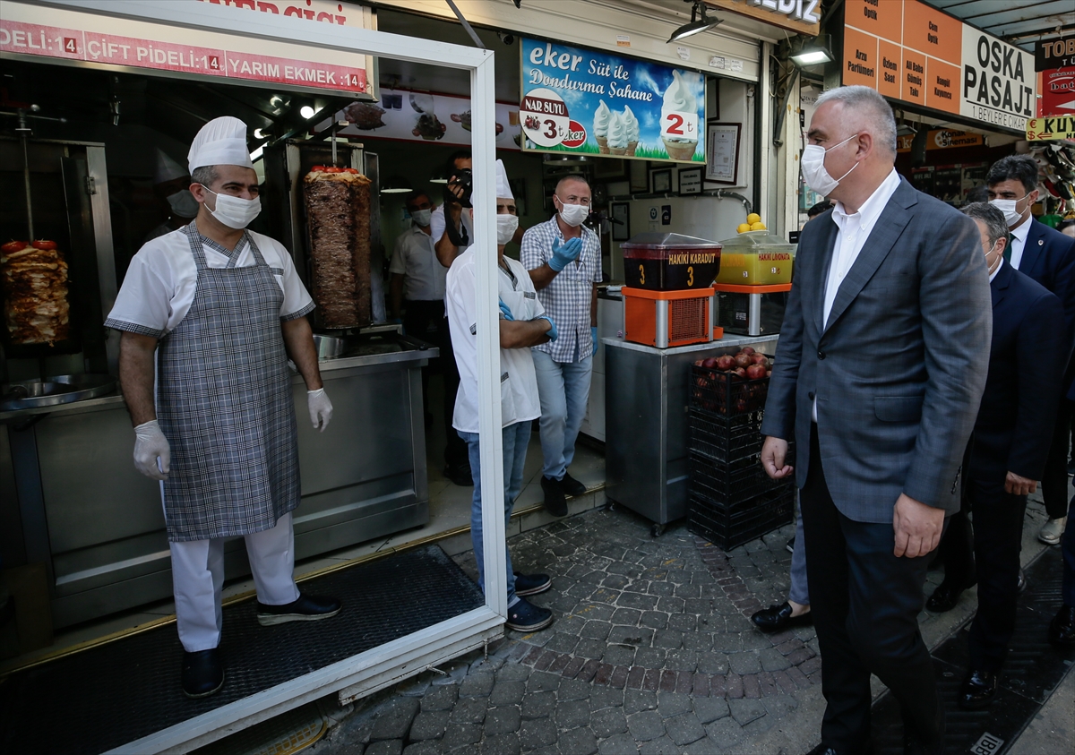 Başkan Ersoy'dan Kemeraltı turu