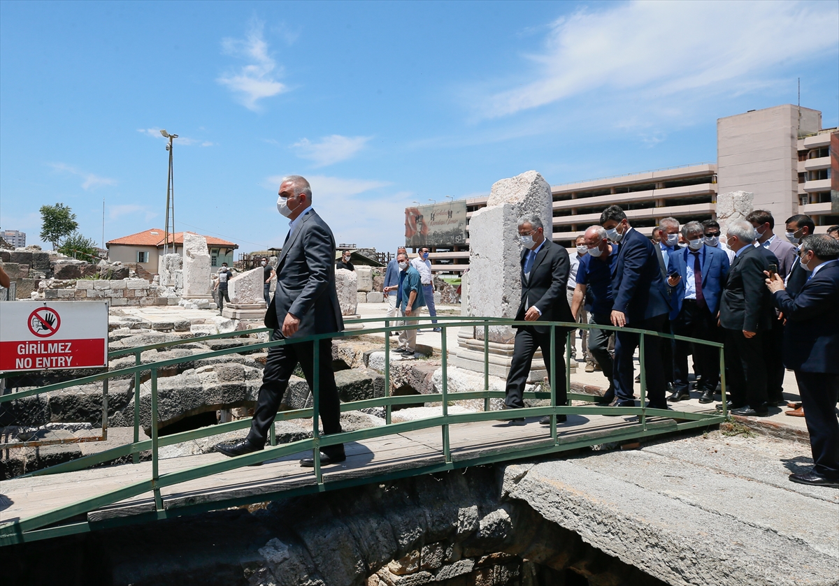 Başkan Ersoy'dan Kemeraltı turu