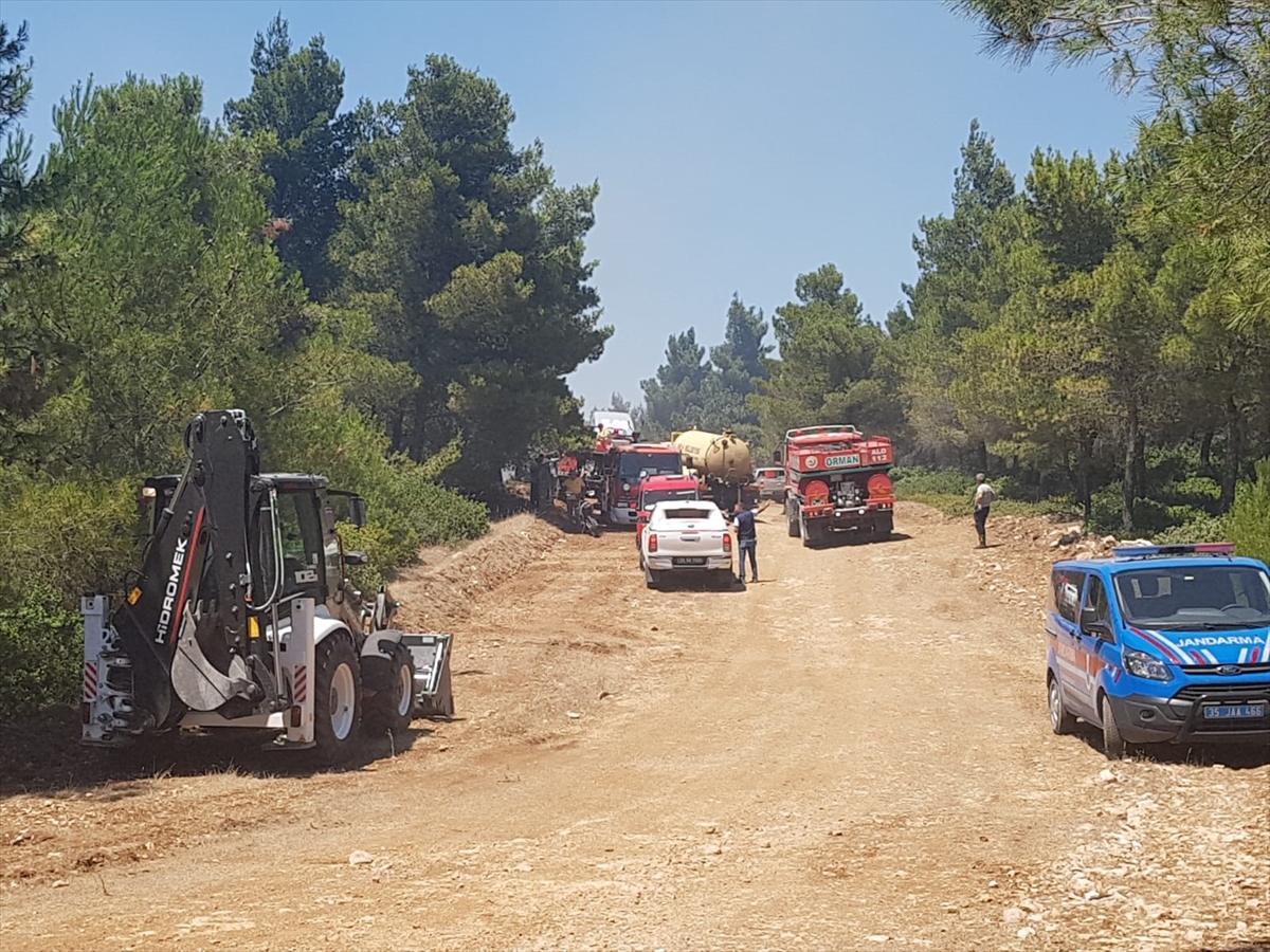 İzmir'de organ yangını! Müdahalede uçak farkı!