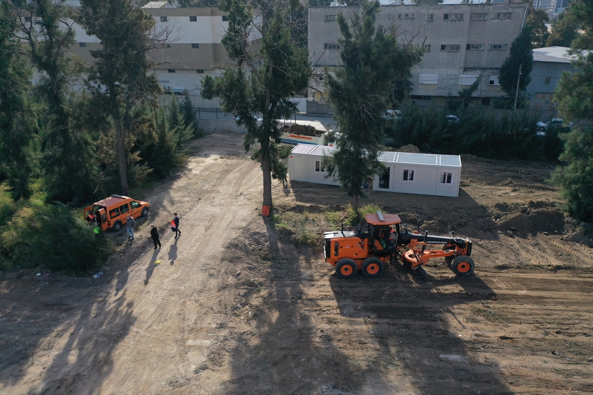 İzmir'de bin konteynerlik geçici barınma merkezi kuruluyor!