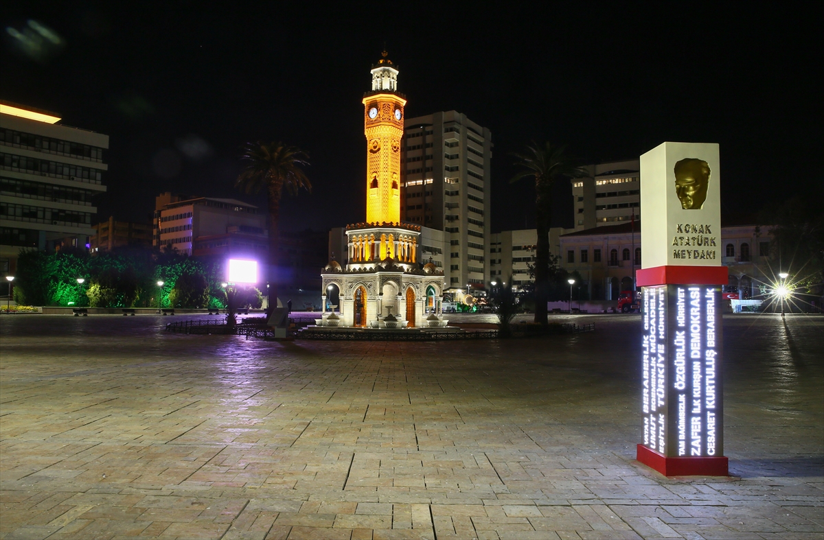 İzmir'de sokağa çıkma kısıtlamasına uyuldu