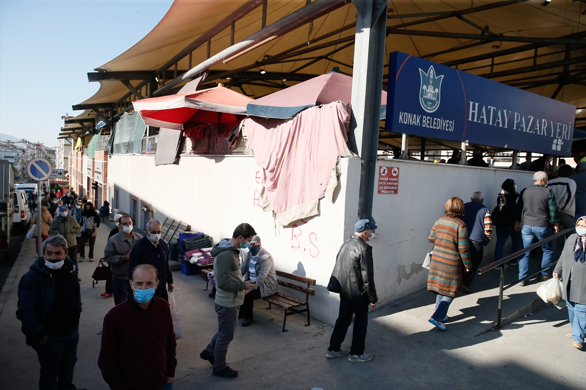 İzmir'de Kovid-19 dnetimi