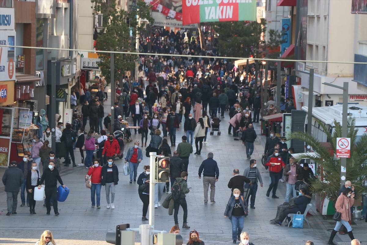 İzmir'in işlek noktalarında korkutan görüntüler!