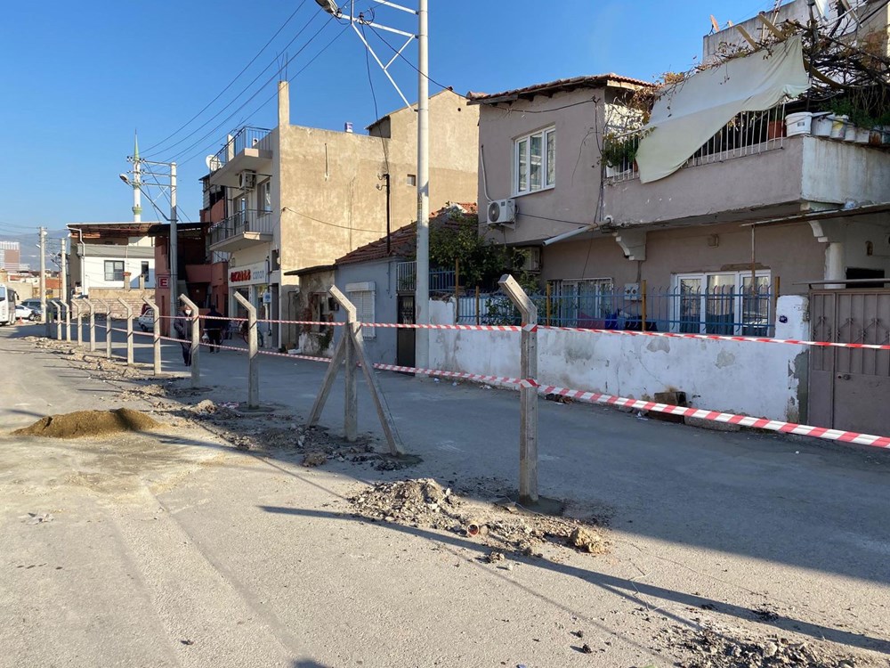 Tapulu arazim diyerek yolu 'beton çit' ile böldü!