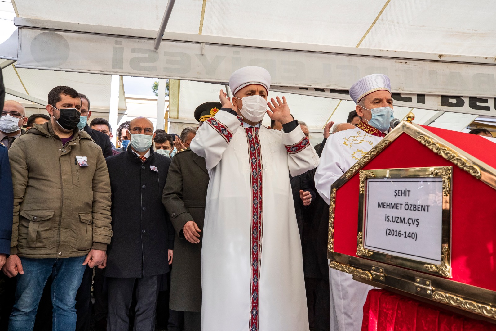 Şehit Uzman Çavuş Özbent İzmir'de son yolculuğuna uğurlandı