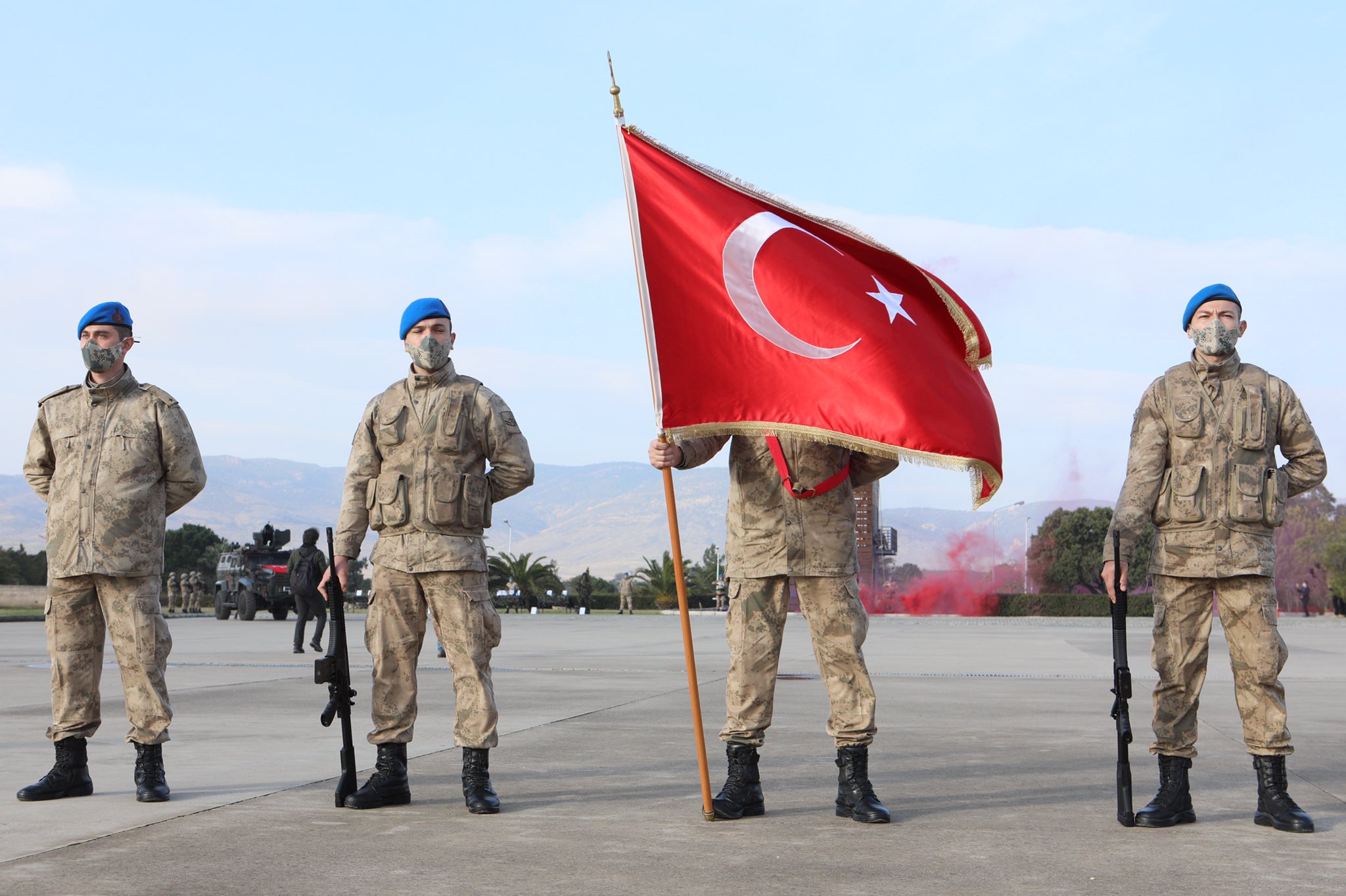 Jandarma uzman erbaşlar terörle mücadele için yemin etti