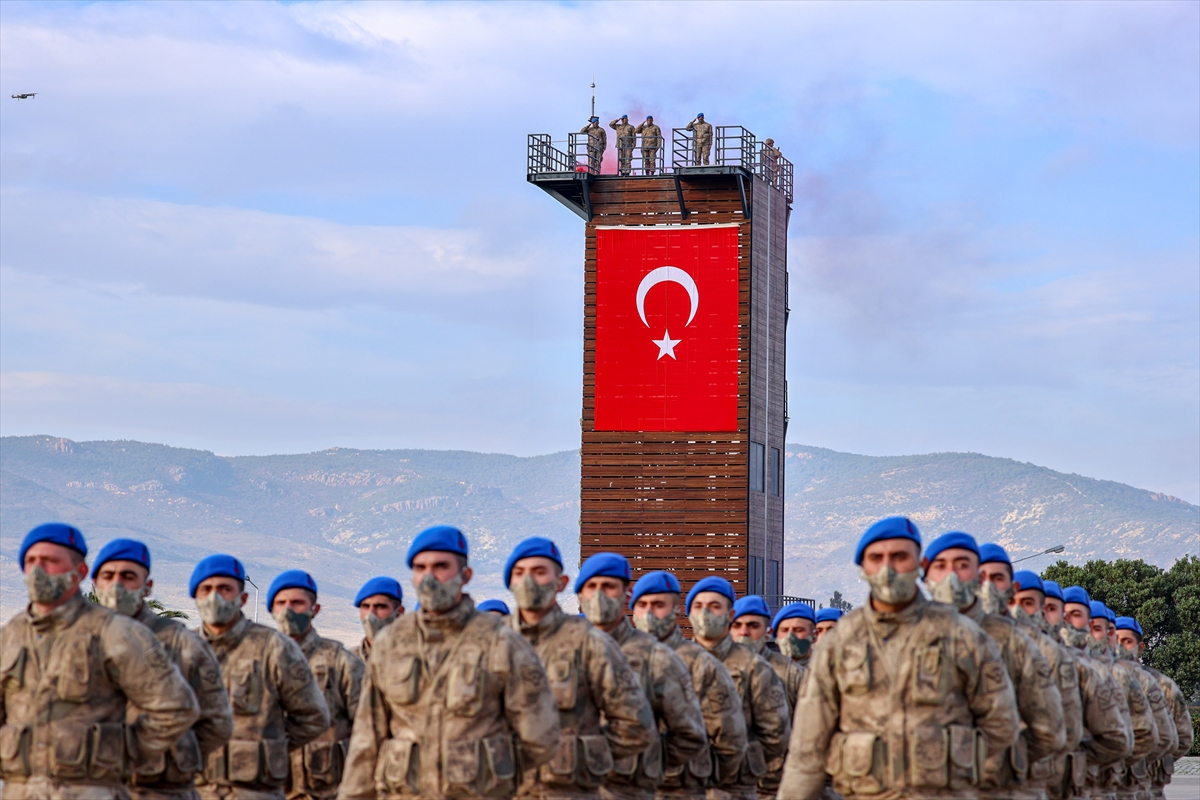 Jandarma uzman erbaşlar terörle mücadele için yemin etti