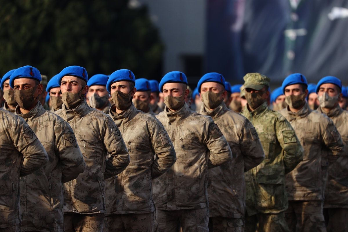 Jandarma uzman erbaşlar terörle mücadele için yemin etti