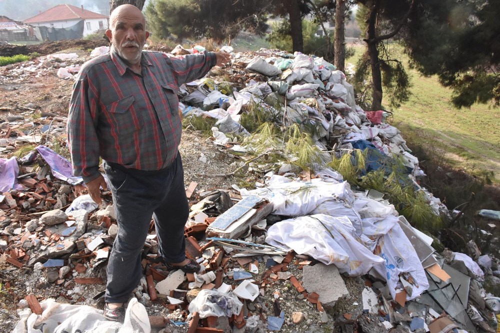 Buca'da cennet doğayı çöplüğe çevirdiler