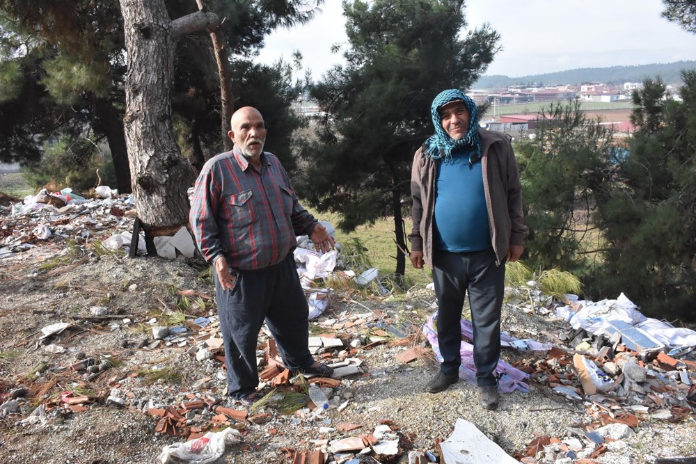 Buca'da cennet doğayı çöplüğe çevirdiler