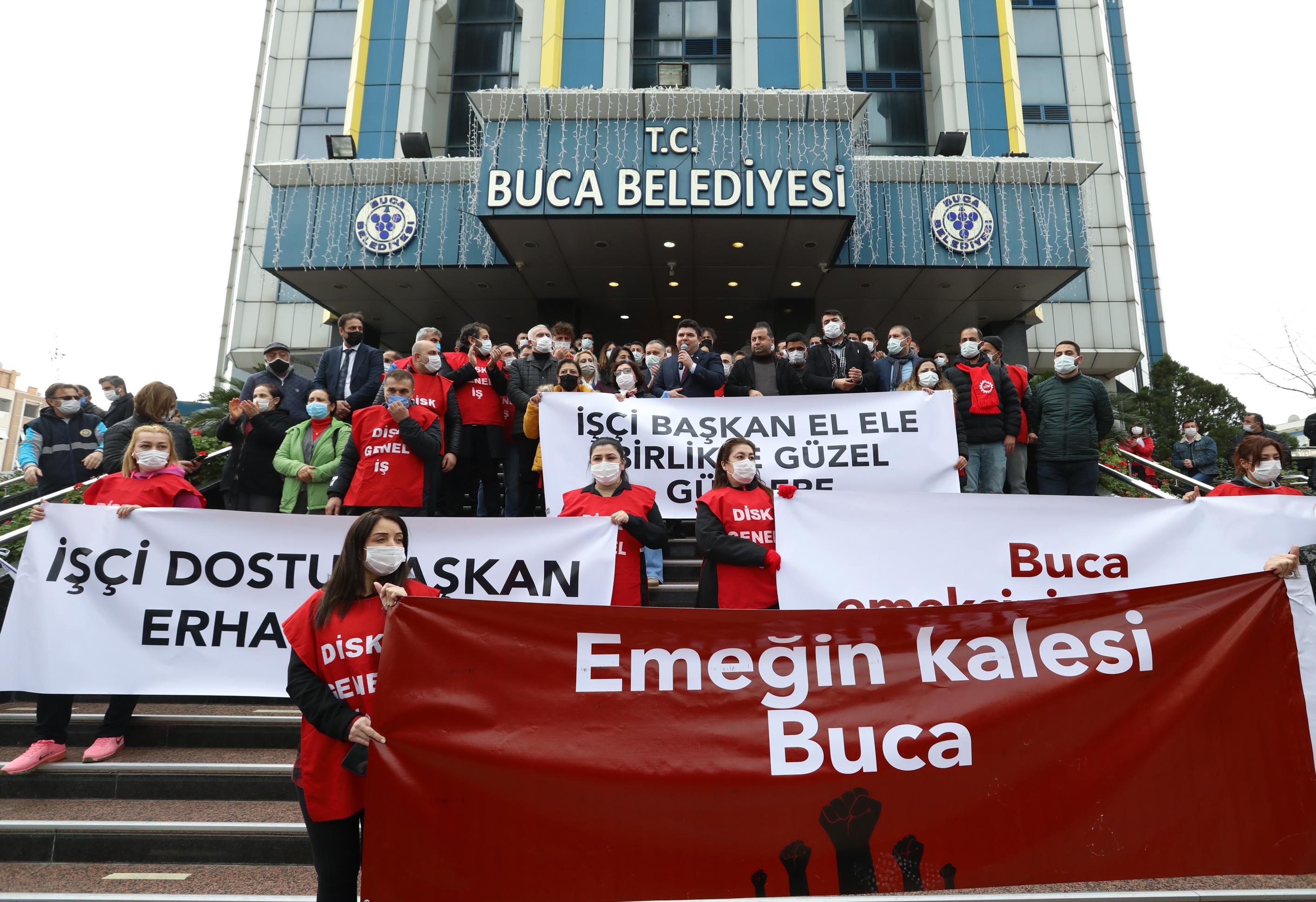 Buca Belediyesi’nde TİS bayramı