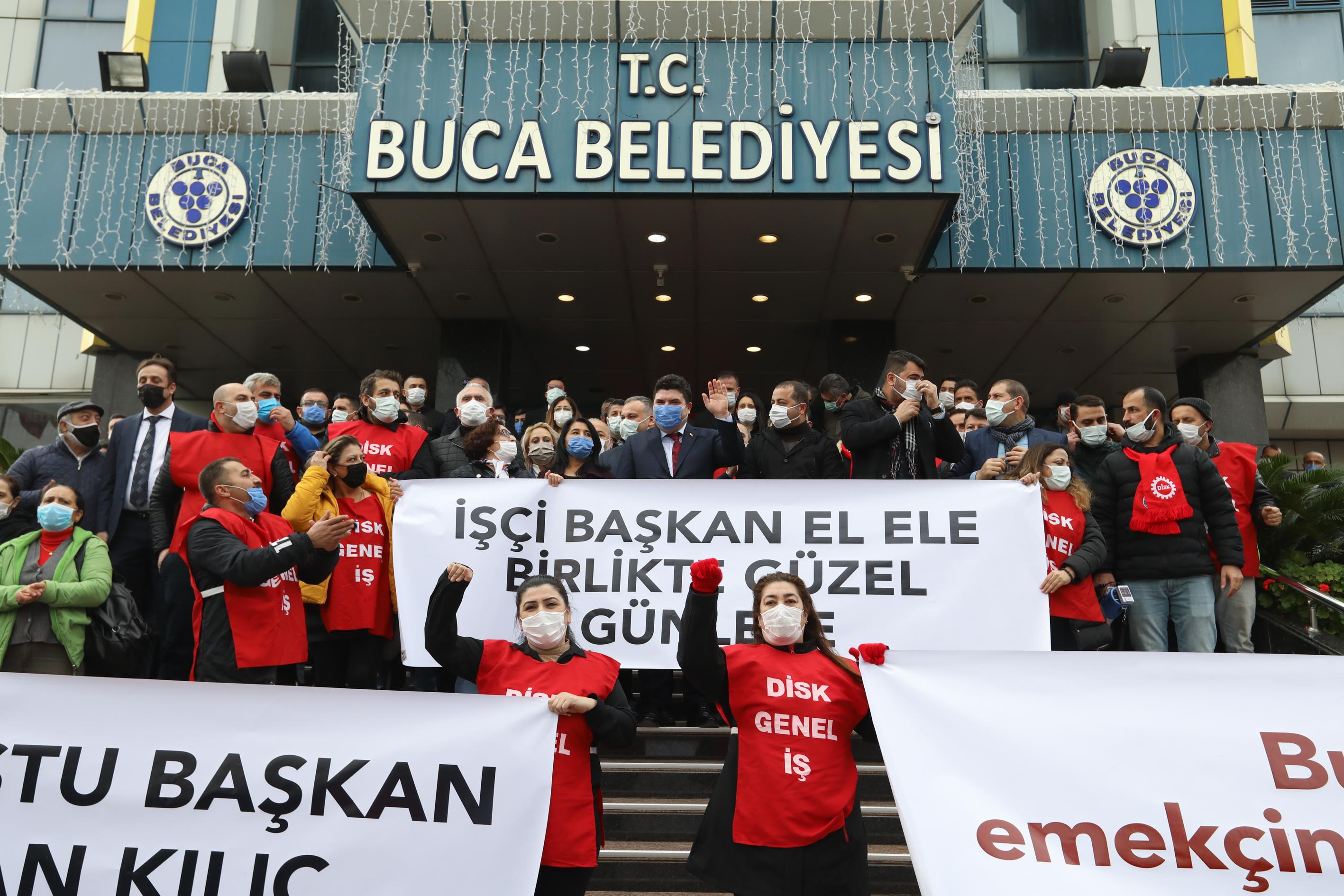 Buca Belediyesi’nde TİS bayramı