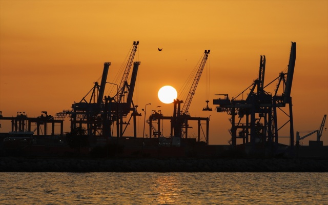 İzmir'de gün batımı