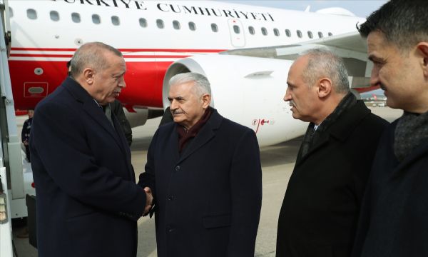 Cumhurbaşkanı Erdoğan İzmir'de