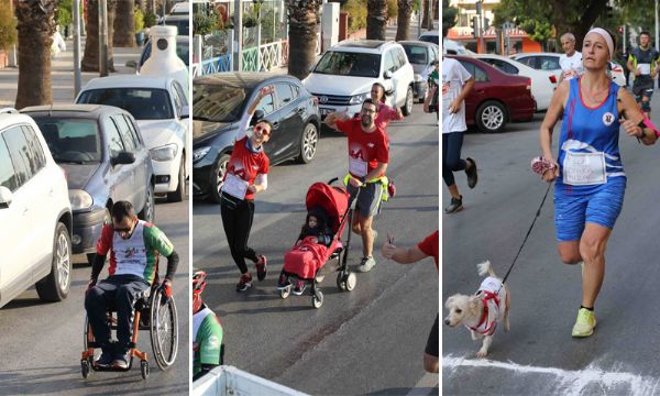 Karşıyaka'da anlamlı etkinlik! Ata’dan Ana’ya koştular
