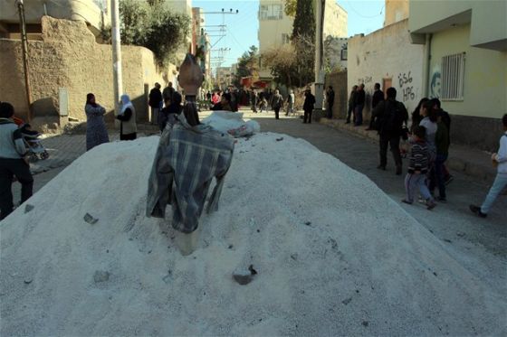 Nusaybin'de çatışmaların izleri ortaya çıktı