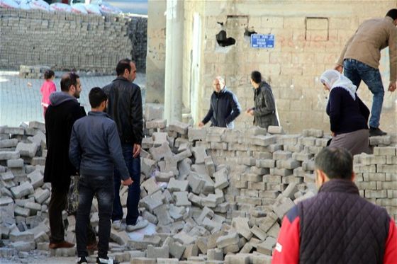 Nusaybin'de çatışmaların izleri ortaya çıktı