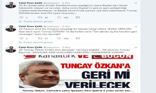 Özkan hakkında şok iddialar!