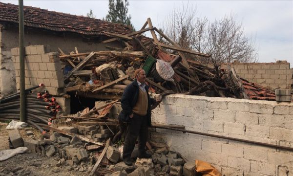 Denizli depreminden ilk fotoğraflar