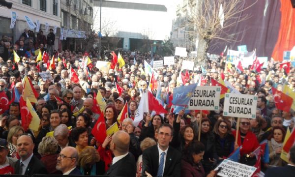 İYİ Parti İzmir'de Akşener heyecanı