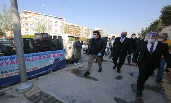 İzmir’de ‘Seyyar Pazar’ dönemi başladı
