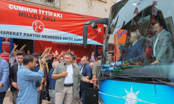 Başbakan Yıldırım Menderes'te