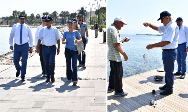 Başkan'dan güne keyifli bir başlangıç