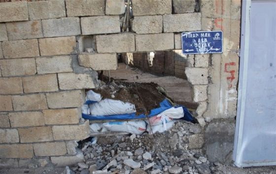 Nusaybin'de çatışmaların izleri ortaya çıktı