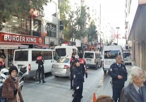 Karşıyaka Çarşısı'nda büyük panik