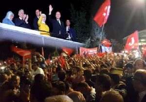 Erdoğan ve Yıldırım İzmir'de