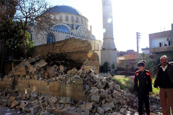 Nusaybin'de çatışmaların izleri ortaya çıktı
