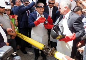 Bakan Yıldırım'ın İzmir ziyareti