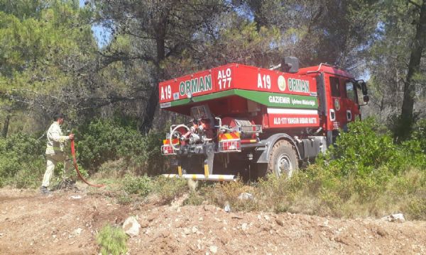 İzmir'de organ yangını! Müdahalede uçak farkı!